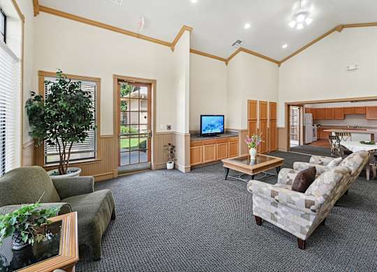 leasing office with lounge area