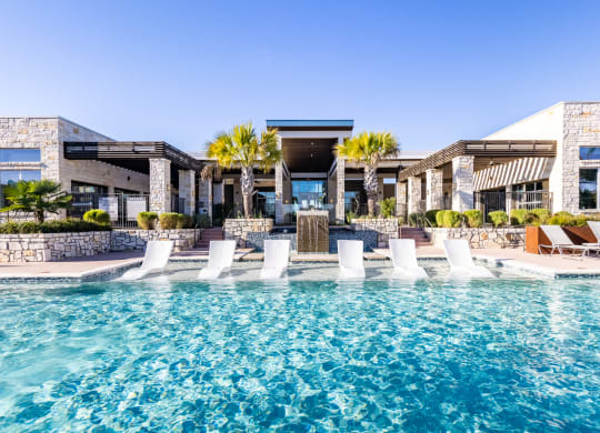 community swimming pool