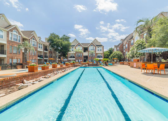 swimming pool with sundeck
