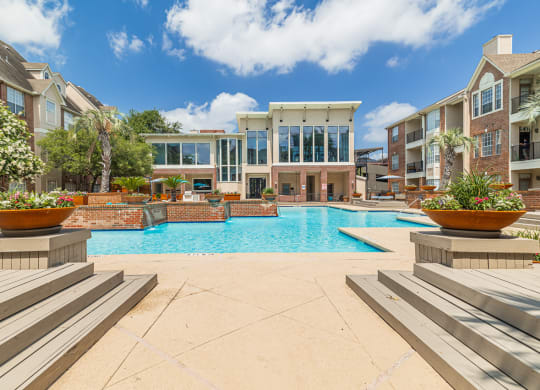 swimming pool with sundeck