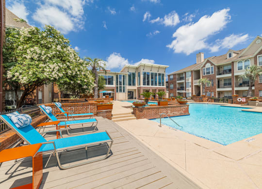 swimming pool with sundeck