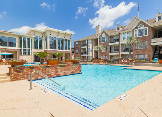 swimming pool with sundeck