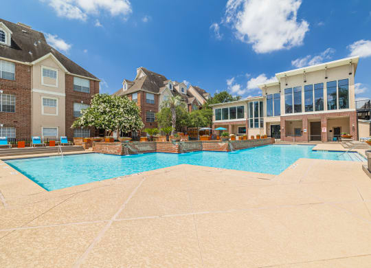 swimming pool with sundeck