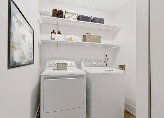 Washer Dryer at Woodlyn on the Green Apartment Homes, Cary, North Carolina