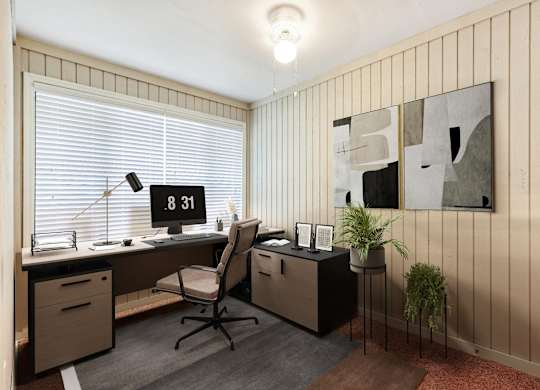 Work Space at Woodlyn on the Green Apartment Homes, Cary