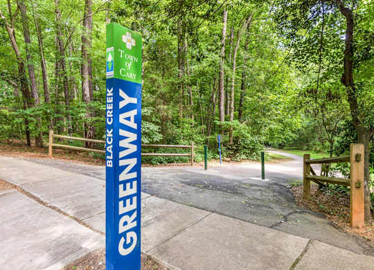 Walking Trail at Woodlyn on the Green Apartment Homes, Cary, 27513