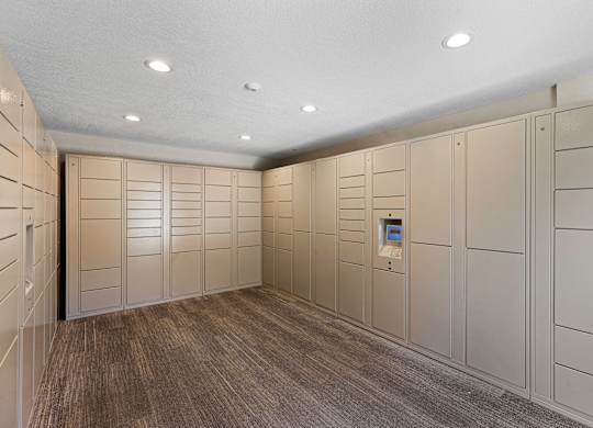 Package Room at Campo Basso Apartment Homes, WA 98087