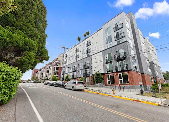 View of Property from across the street at Arabella Apartment Homes, Washington, 98155