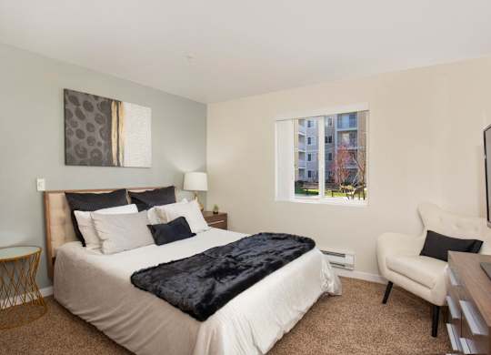 Gorgeous Bedroom at Camelot Apartment Homes, Everett, WA, 98204