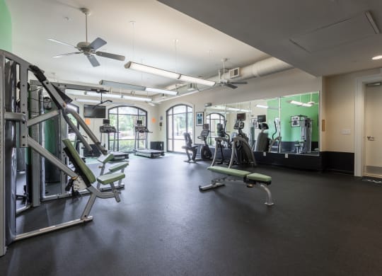 Fitness Center  at The Villagio Apartments, North Carolina, 28303