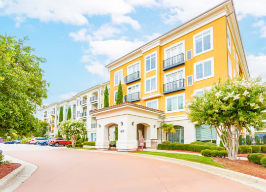 Entrance  at The Villagio Apartments, Fayetteville