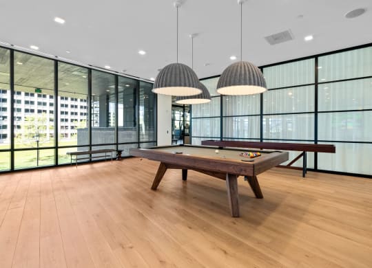 Billiards Room at Makers Rise, Herndon, VA  