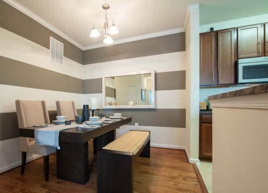 Defined Dining Space at Kensington Place, Woodbridge, Virginia