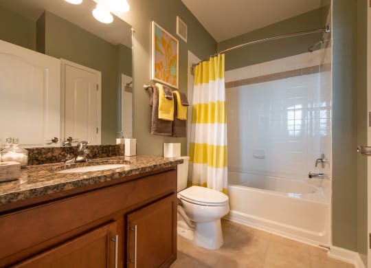 Custom Vanity Lighting at Kensington Place, Woodbridge, Virginia