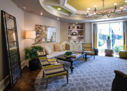 Designer Light Fixtures at Kensington Place, Virginia