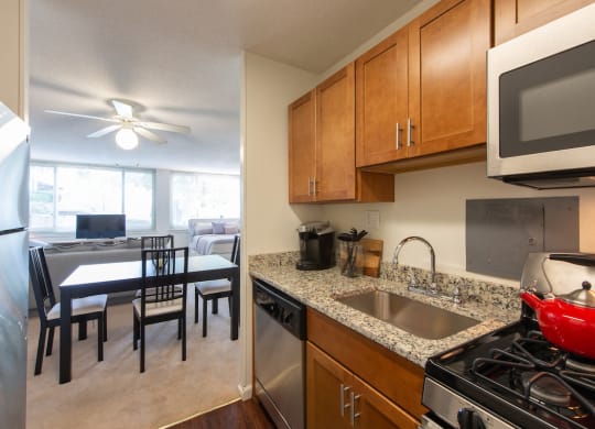 Modern Kitchen at The Aspen, Alexandria, VA, 22305