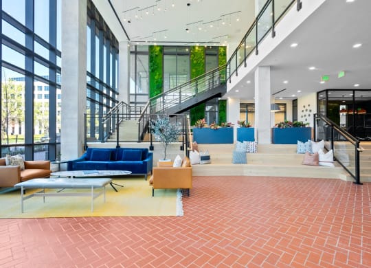Lobby Seating at Makers Rise, Virginia  