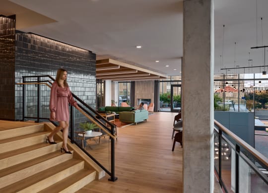 Lobby Lounge at Makers Rise, Herndon, VA 20171  