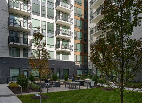 Outdoor-Lounge at Makers Rise, Virginia  