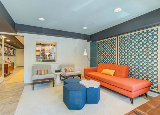 leasing Office with furniture at Park Georgetown, Arlington, VA