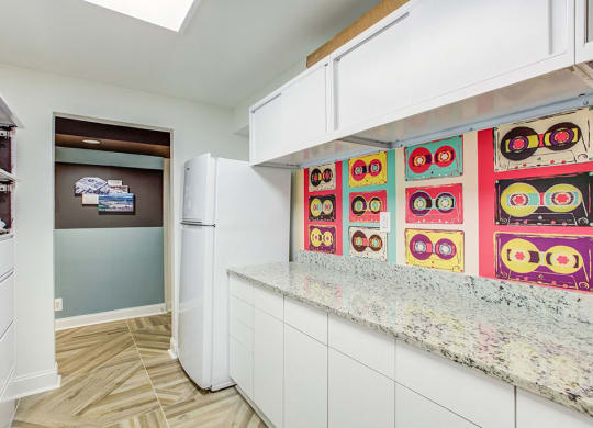 Leasing Office Kitchen 1 at Park Georgetown, Arlington, Virginia