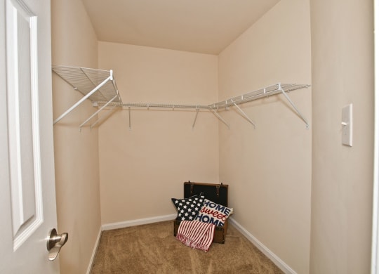 Master Bedroom Closet at Saratoga Square, Virginia