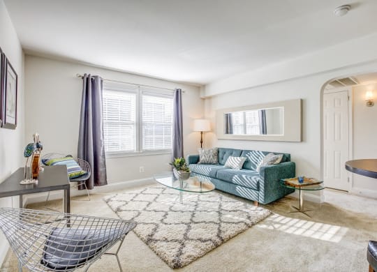 Model apartment at Myerton, Arlington