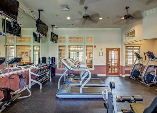Spacious Gym at Broadlands Apartments, Ashburn, VA