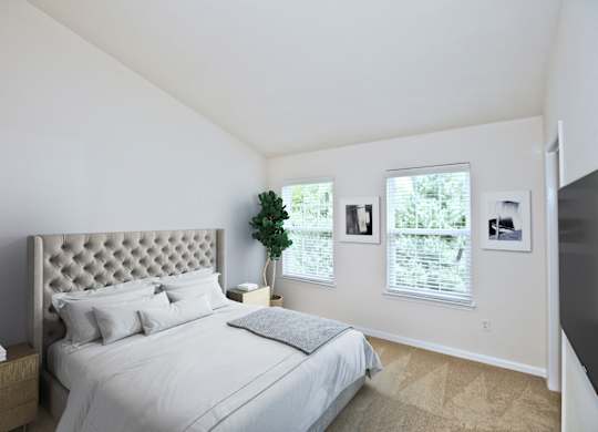 Cozy Bedroom at Broadlands Apartments, Virginia