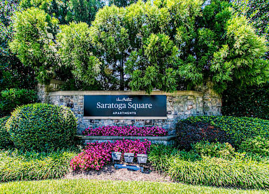 Property Sign at Saratoga Square, Virginia, 22153