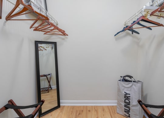 Closet at West Pointe Apartments, North Carolina, 27215