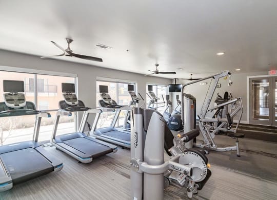 Cardio Equipment at The Maywood, Oklahoma City