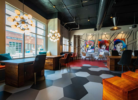cowork space at The Collective NoDa, Charlotte, NC