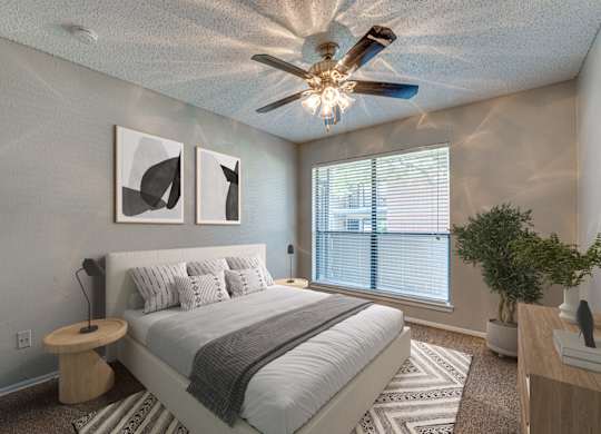 Classic Bedroom at Bardin Oaks Apartments, Texas, 76018