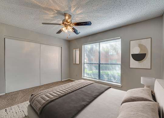 Cozy Bedroom at Bardin Oaks Apartments, Arlington, Texas