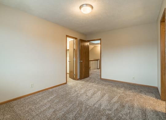 Large and spacious bedroom at Fountain Glen apartment