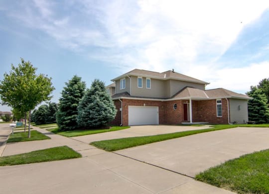 Outside View of Cascade Pines Duplex in Lincoln NE
