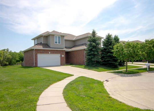 Outside View of Cascade Pines Duplex in Lincoln NE