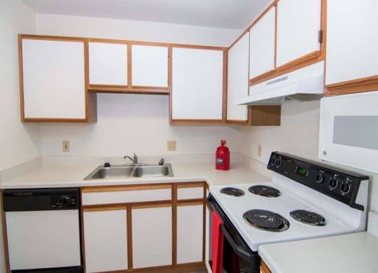 Northridge Heights Apartments Kitchen with dishwasher in Lincoln NE