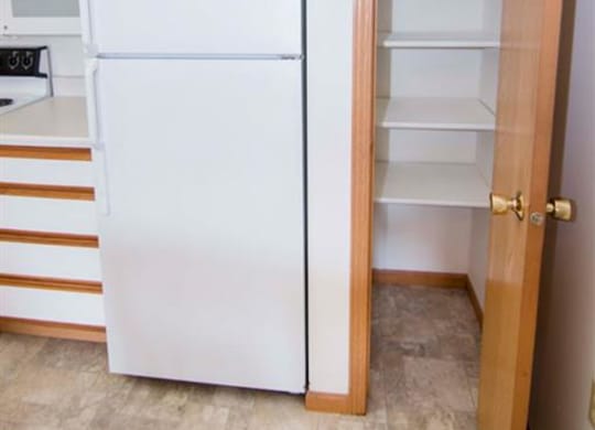 Northridge Heights Apartments Refrigerator with Pantry in Lincoln NE