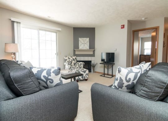 Two bedroom apartment at Eagle Run Apartments in Omaha, NE