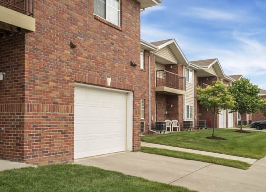 Apartment home with attached garage at The Northbrook Apartments in Lincoln, NE