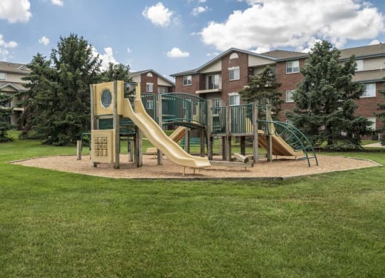 Playground at Northridge Heights Apartments in north Lincoln