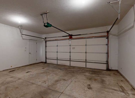 a spacious 2-car attached garage