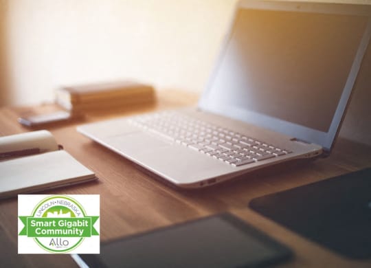 Allo gigabyte internet service available this apartment community
