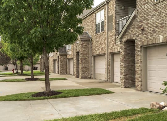 Stone Ridge Estates duplexes with attached garages
