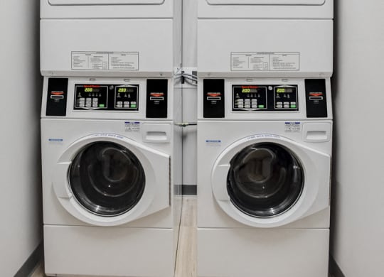On-site laundry facility at The Central apartments near downtown Minneapolis MN 55408