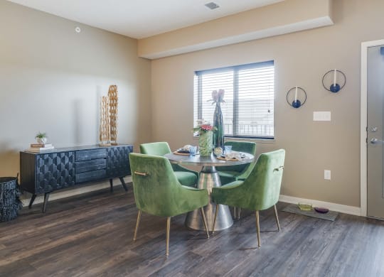 Open floor plans with spacious kitchens at The Flats at Shadow Creek new luxury apartments in east Lincoln NE 68520