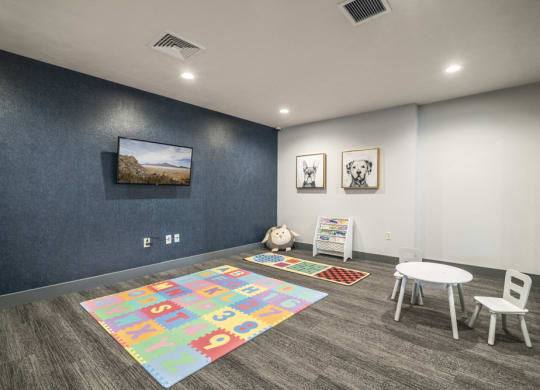 kids room available while parents work out at The Villas at Mahoney Park