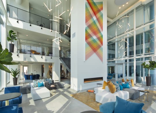Community Clubhouse at The Q Topanga, Woodland Hills, 91367